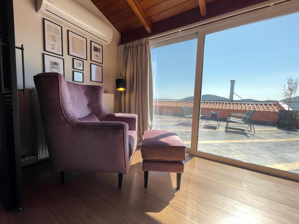 Apartmán Apollon Loft Chalkís Exteriér fotografie